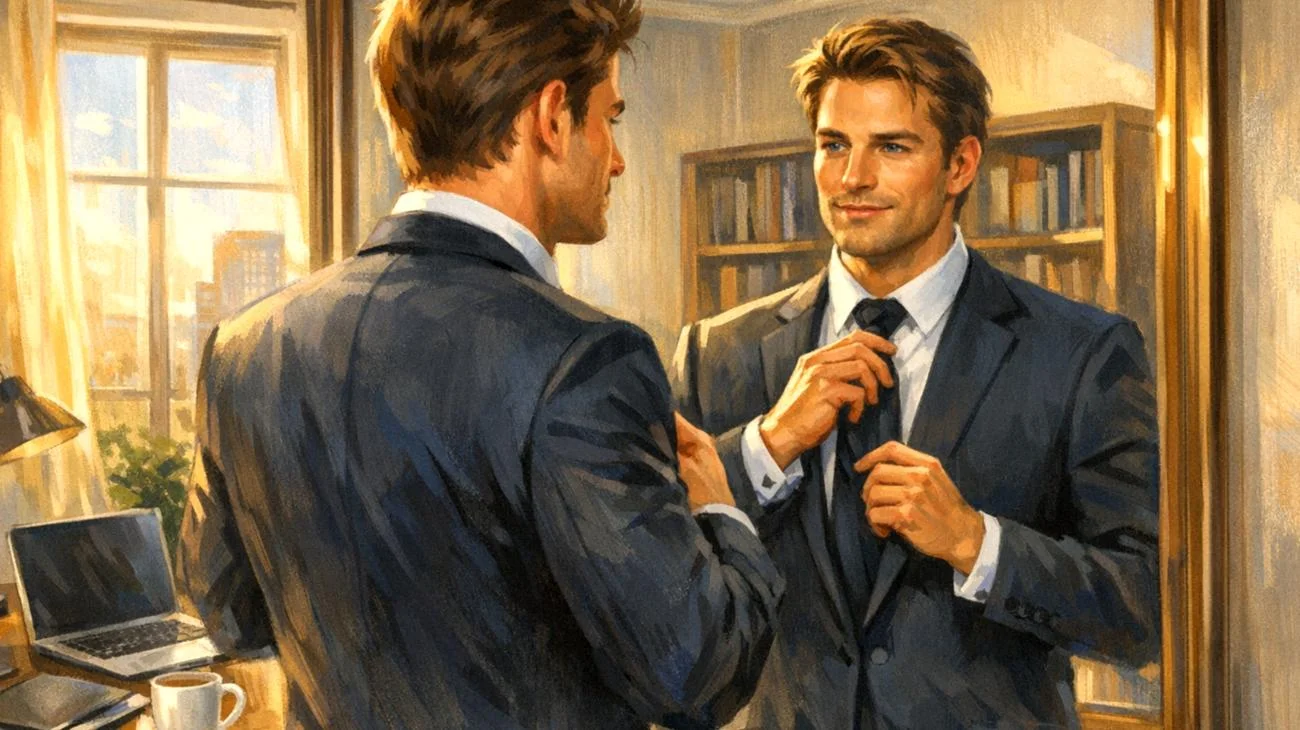 Das ist der wahre Grund, warum ein Anzug dein Denken verändert, laut Psychologie: „Dein Gehirn nutzt Kleidung als mentalen Anker"2026-03-04T22:31:29.111Z"